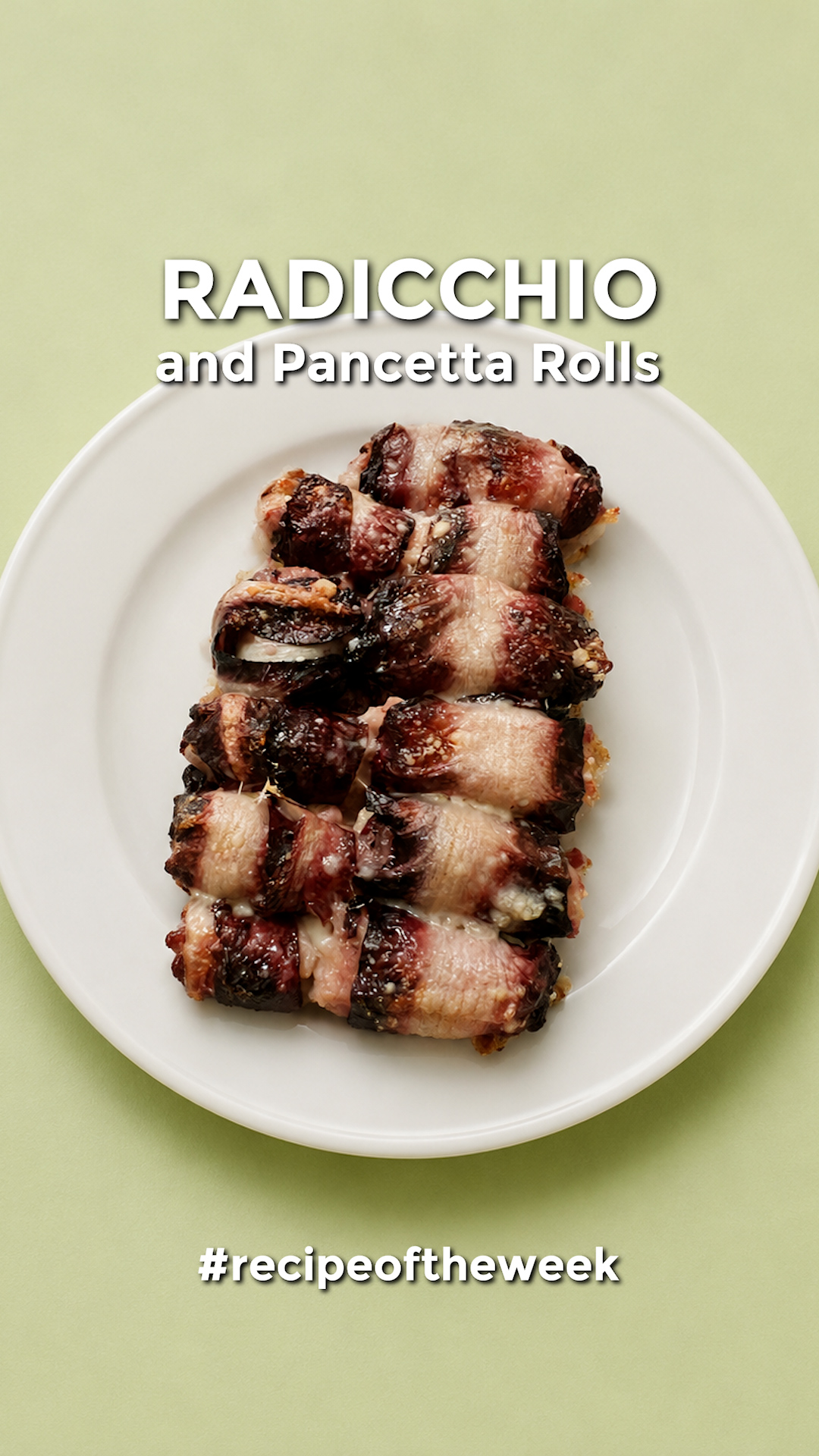 Radicchio and Pancetta Rolls