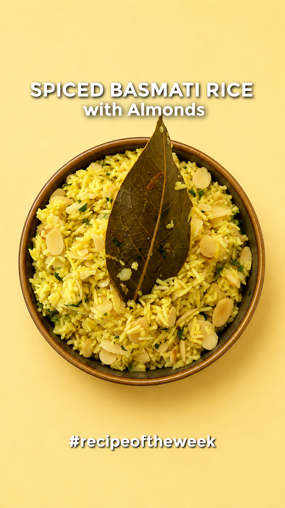 Spiced Basmati Rice with Almonds